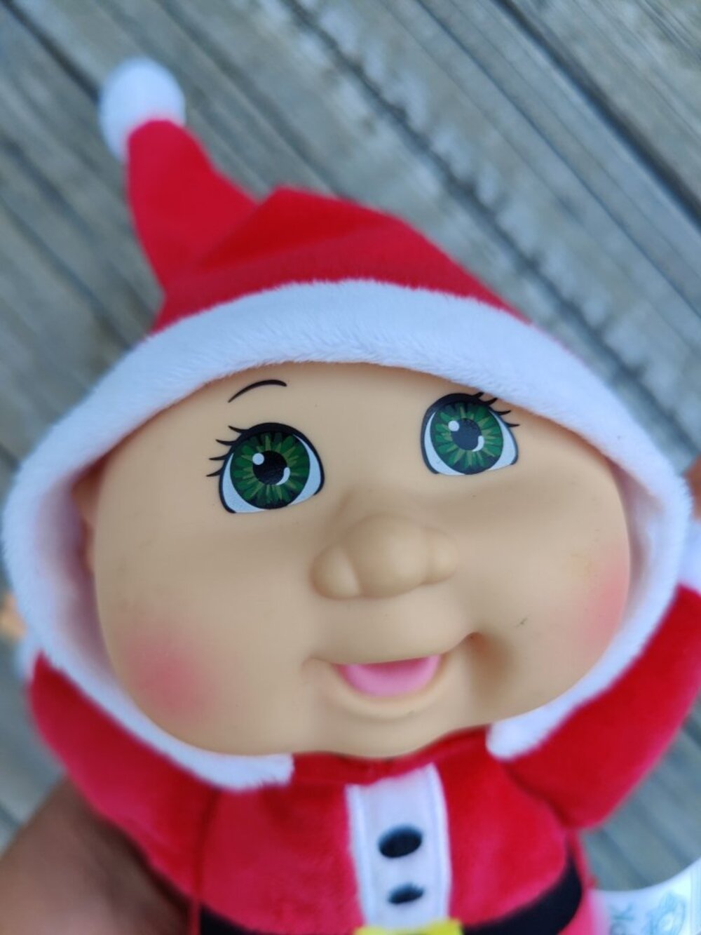 Sweet 10"Cabbage Patch Kids CPK Holiday Helpers Santa Plush Doll 2018 Christmas
